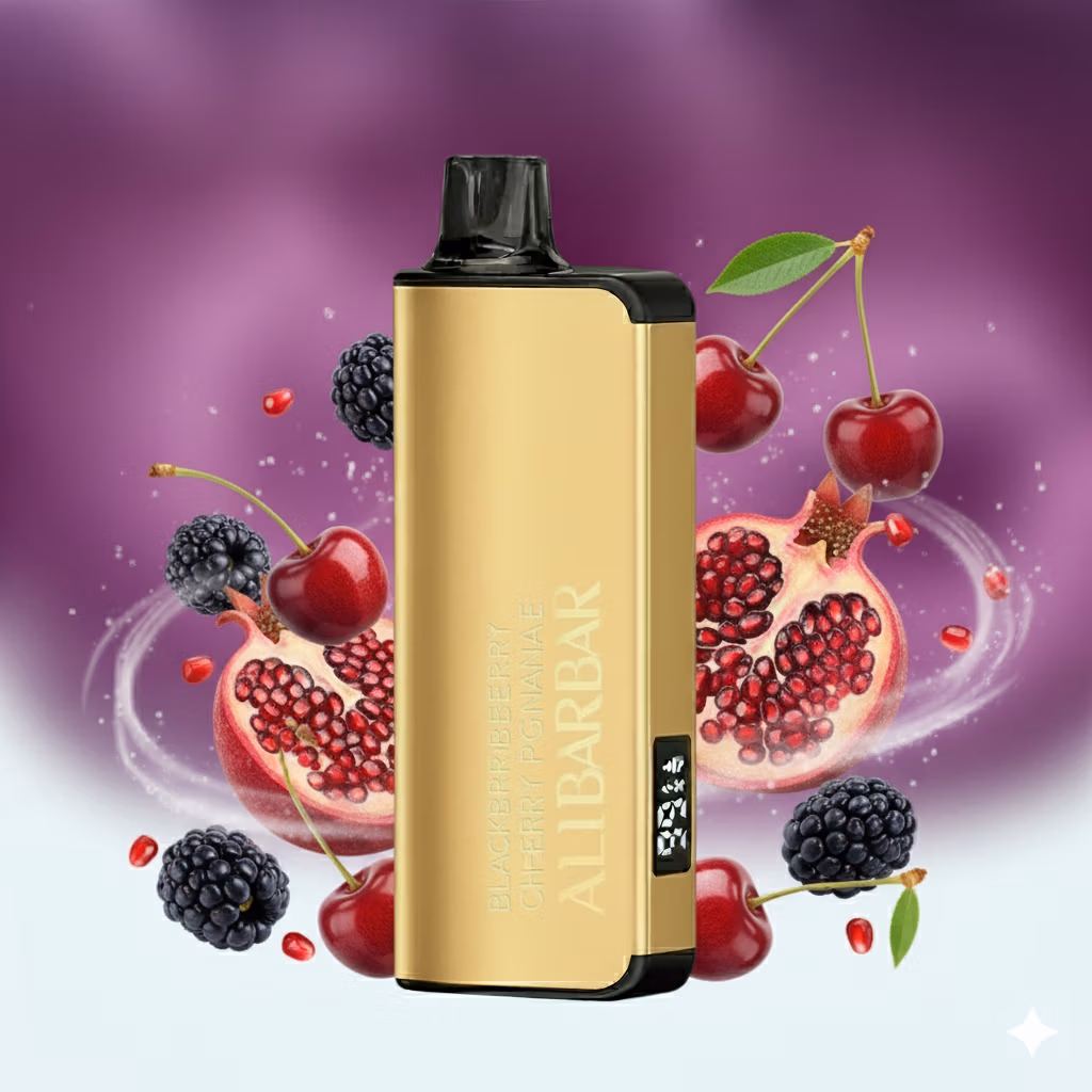 ALIBARBAR INGOT 9000 Puffs - Blackberry Pomegranate Cherry