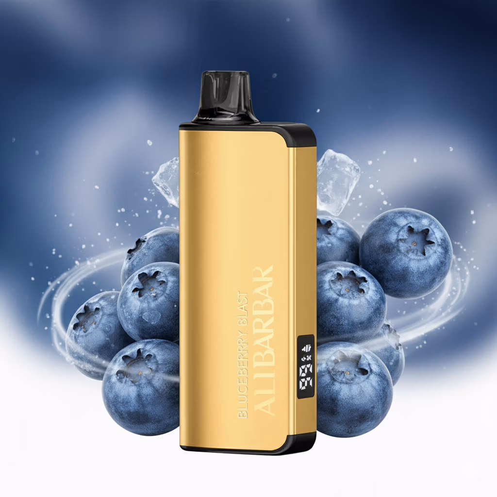 ALIBARBAR INGOT 9000 Puffs - Blueberry Blast