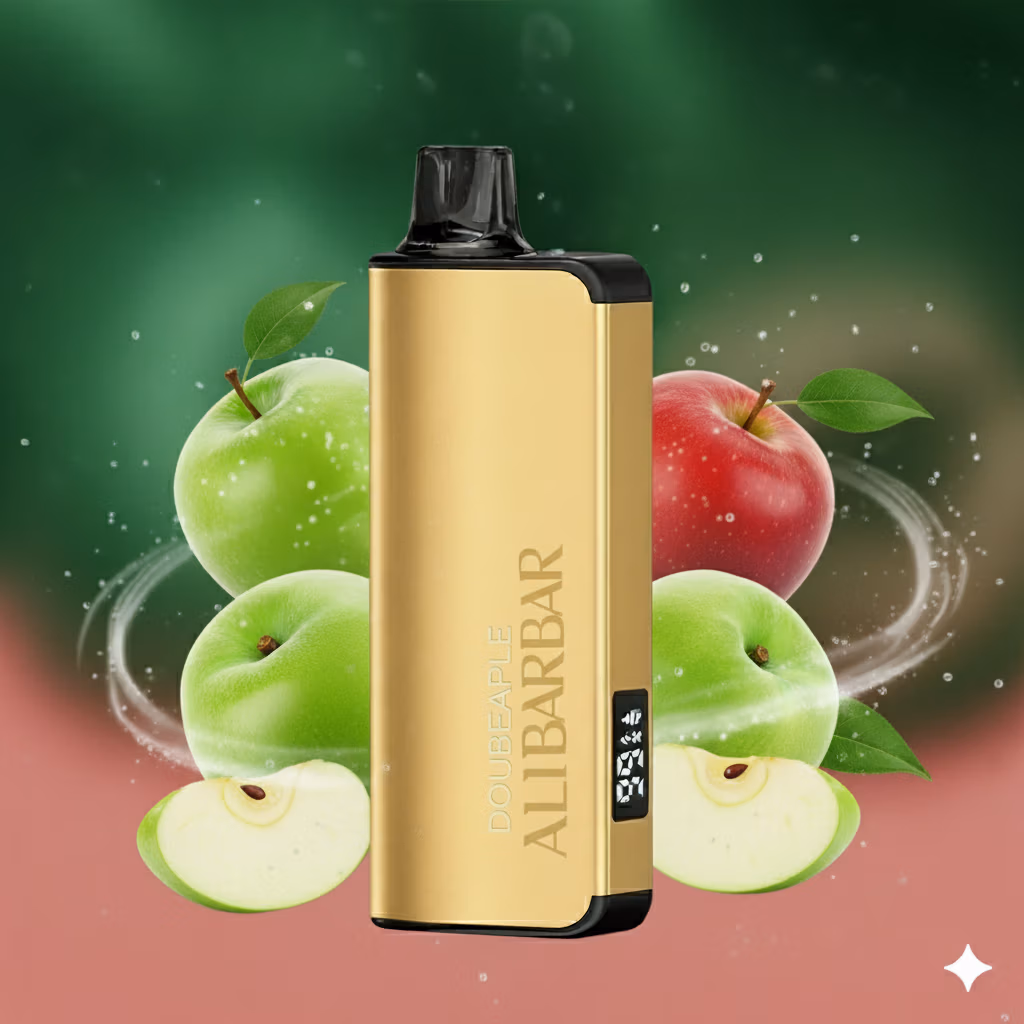 ALIBARBAR INGOT 9000 Puffs - Double Apple