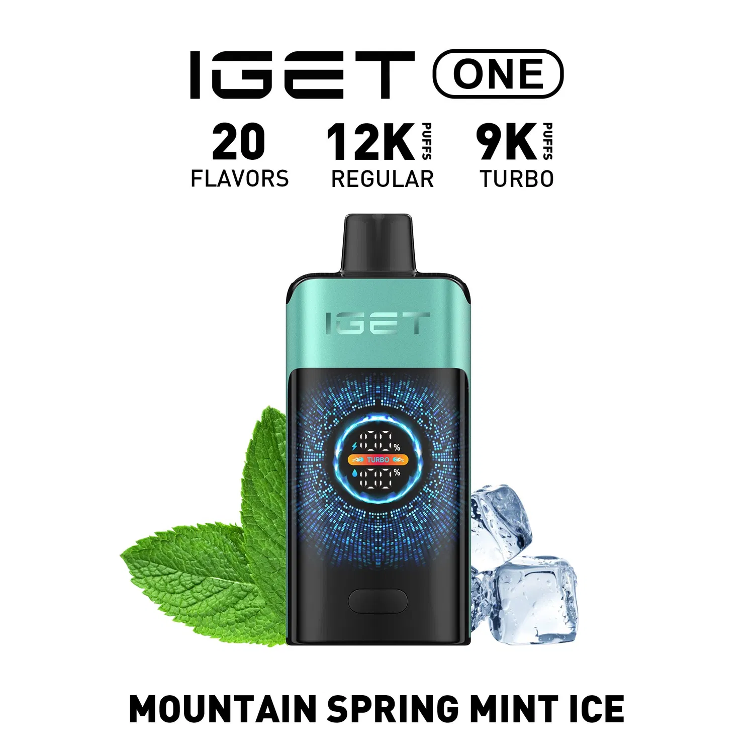 IGET ONE 12,000 Puffs - Mountain Spring Mint Ice