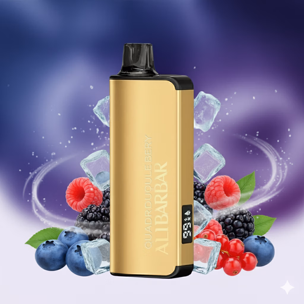ALIBARBAR INGOT 9000 Puffs - Quadruple Berry