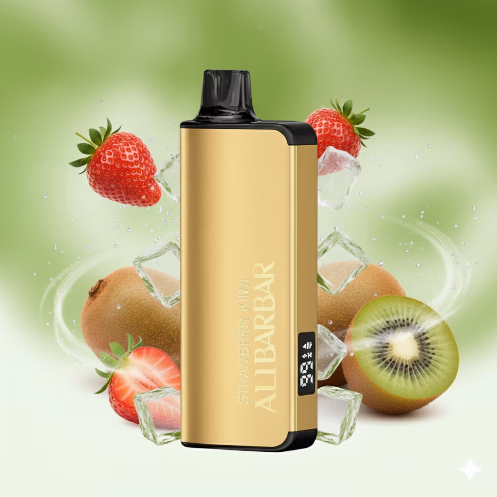 ALIBARBAR INGOT 9000 Puffs - Strawberry Kiwi