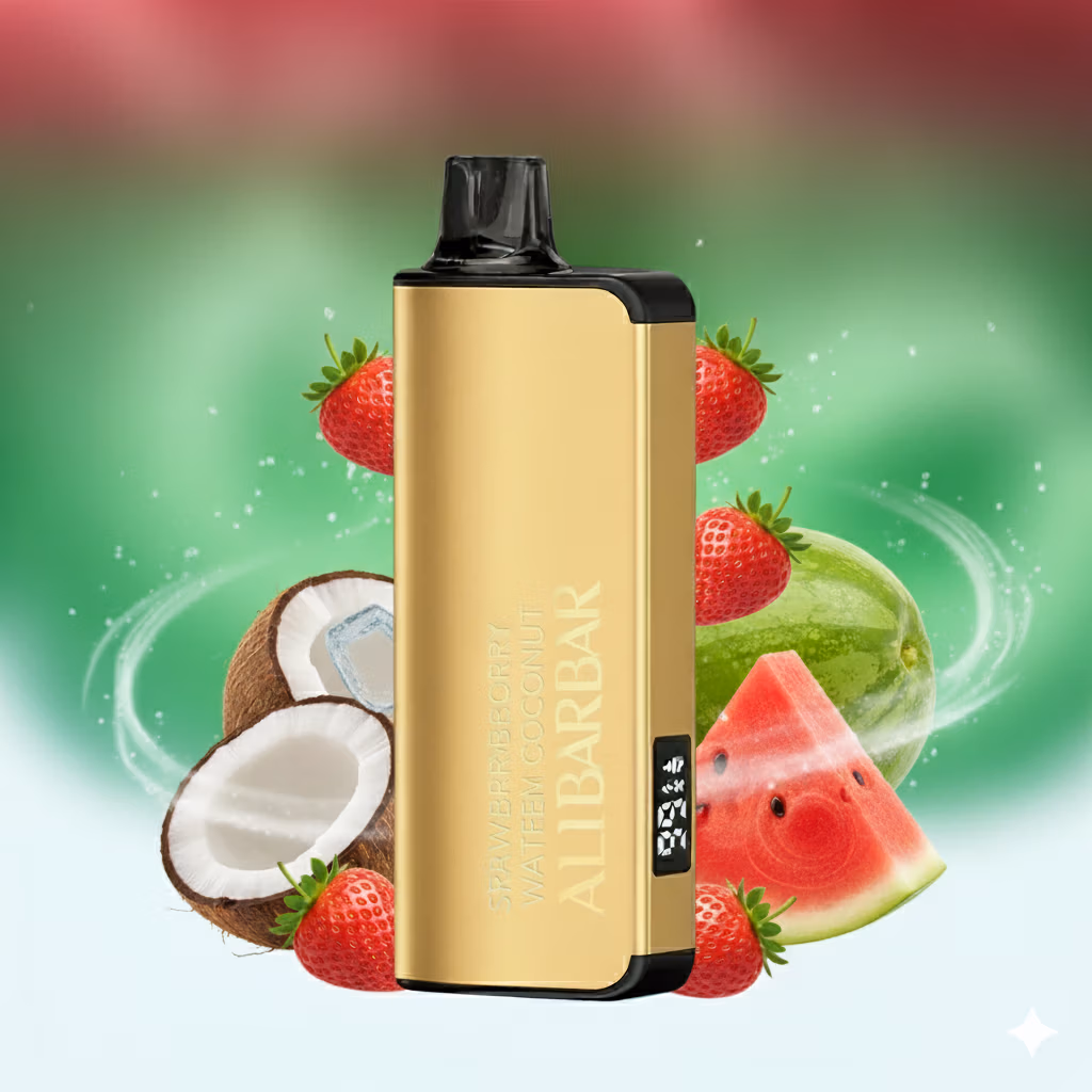 ALIBARBAR INGOT 9000 Puffs - Strawberry Coconut Watermelon