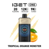 IGET ONE 12,000 Puffs - Tropical Orange Monster