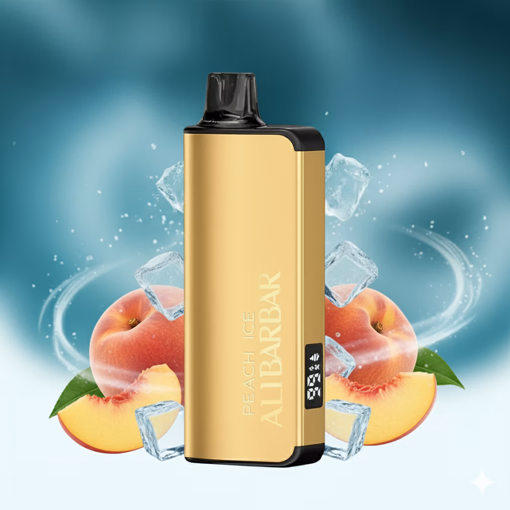 ALIBARBAR INGOT 9000 Puffs - Peach Ice