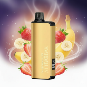 ALIBARBAR INGOT 9000 Puffs - Strawnana